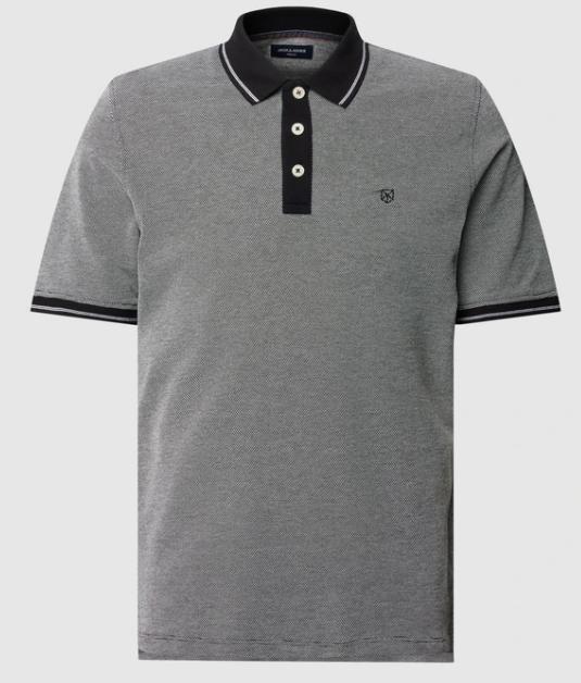 herenpolo Jack & Jones Premium Poloshirt maat M grijs, Kleding | Heren, T-shirts, Maat 48/50 (M), Ophalen of Verzenden, Zo goed als nieuw