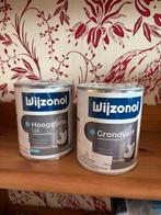 Wijzonol Hoogglans Lak en Grondverf Wit RAL 9010, Ophalen, Wit, Nieuw, Lak