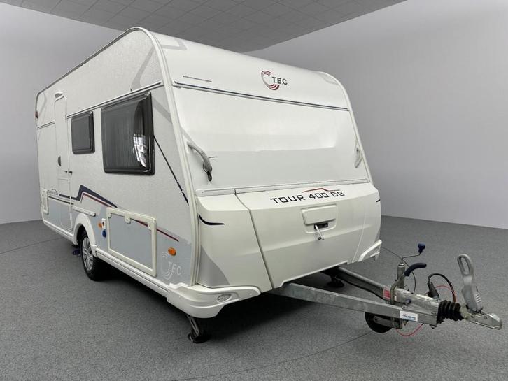 TEC Tour 400 DB Mover Voortent, Caravans en Kamperen, Caravans, Bedrijf, tot en met 4, 750 - 1000 kg, Treinzit, T.E.C., Vast bed