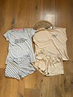 2x shortama, Kinderen en Baby's, Kinderkleding | Maat 146, Meisje, Ophalen of Verzenden, Zo goed als nieuw, Nacht- of Onderkleding