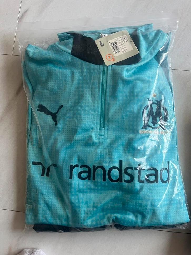 Puma Olympique Marseille Trainingspak - Nieuw met labels, Kleding | Heren, Sportkleding, Nieuw, Voetbal, Maat 48/50 (M), Blauw