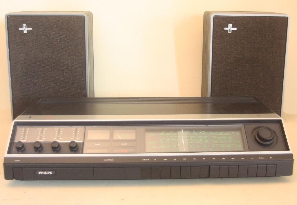 Philips 742 Versterker Receiver / 1975 / Made In Holland, Audio, Tv en Foto, Overige merken, Ophalen of Verzenden, Zo goed als nieuw