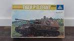 Italeri 211 Destroyer Jagdpanzer Tiger (P) Elefant Tank 1980, Tank, Italeri, 1:32 tot 1:50, Nieuw