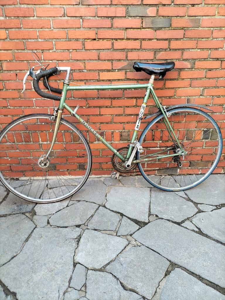 Orginele Norta racefiets met 2 reservewielen, Fietsen en Brommers, Ophalen, Gebruikt, Aluminium, Overige merken