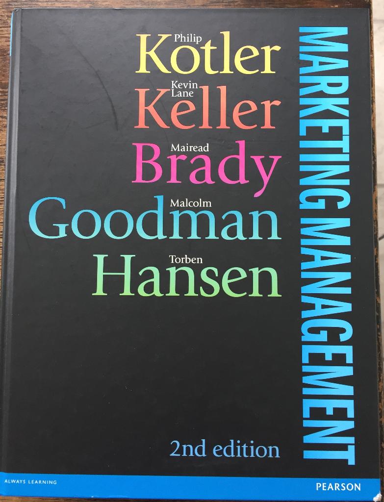 Marketing Management - Philip Kotler e.a., Boeken, Ophalen of Verzenden, Beta, Zo goed als nieuw, HBO