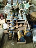 Decoratie zon, ster, maan en kerstspullen enz, Ophalen