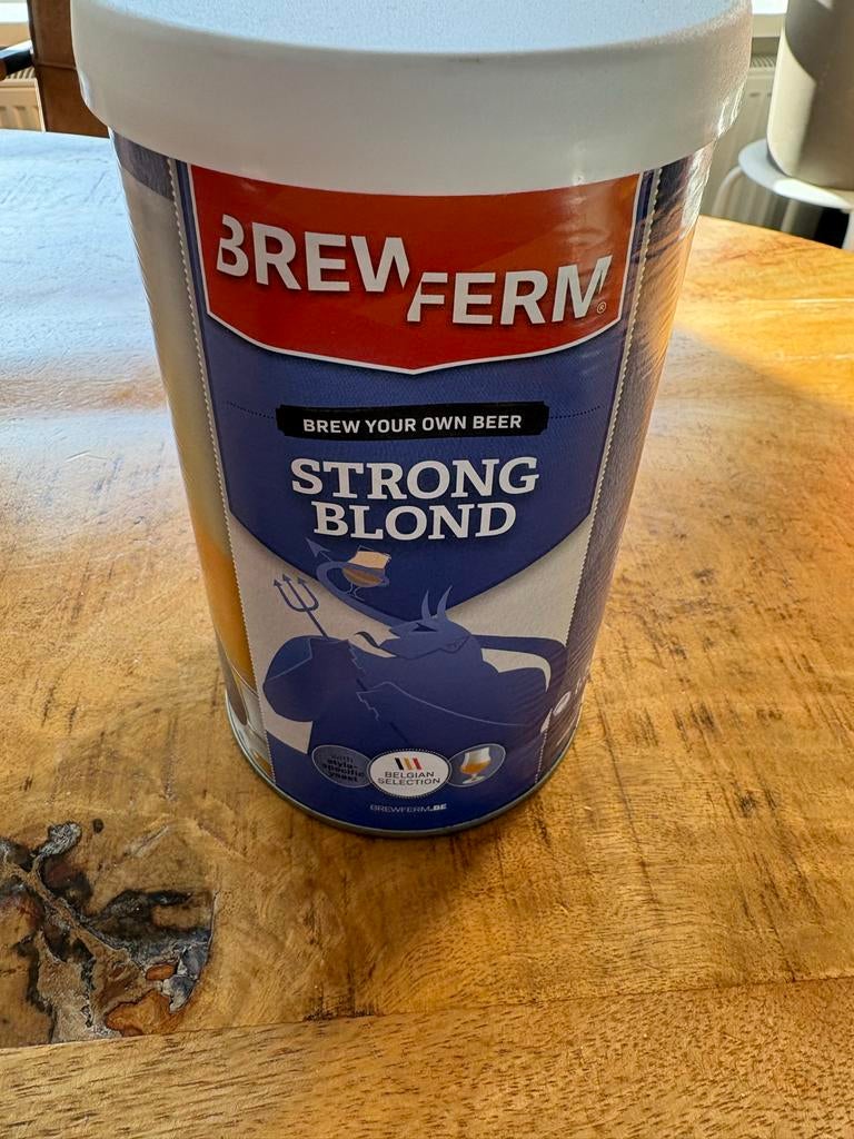 Brewferm Strong Blond bierbrouw pakket (BBE 01/2027), Ophalen of Verzenden, Nieuw