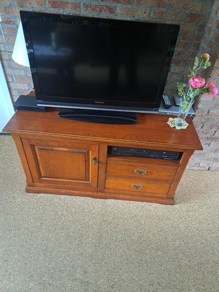 Kersenhouten TV-meubel - 116x56x60 cm, Huis en Inrichting, Kasten | Televisiemeubels, Gebruikt, Minder dan 100 cm, 100 tot 150 cm