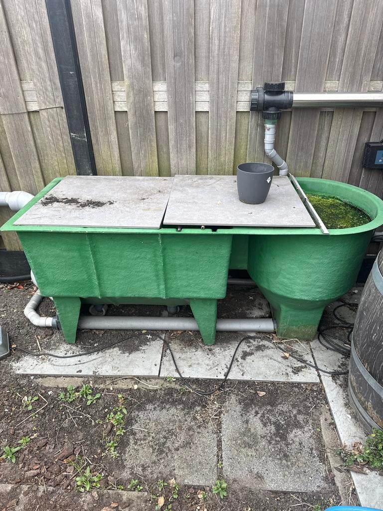Groene vijverfilter met UV-lamp en AUGA VarioFlow Control, Tuin en Terras, Vijvers, Ophalen, Gebruikt