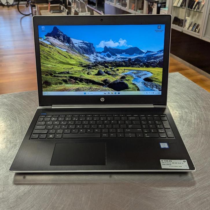 HP Probook 450 G5 15.6" i5 7th 8GB 256GB, Computers en Software, Windows Laptops, Gebruikt