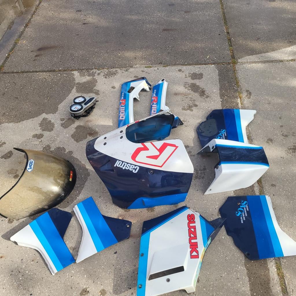 Suzuki gsxr 1100 kuip + teller, Ophalen