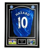 Eden Hazard gesigneerd Chelsea 2024  voetbalshirt ingelijst, Buitenlandse clubs, Shirt, Nieuw, Ophalen of Verzenden