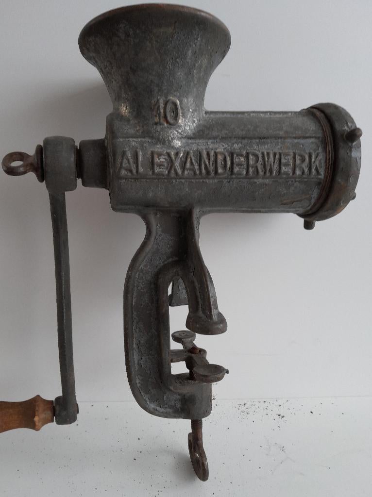 Alexanderwerk 10 – Vintage Vleesmolen, Ophalen of Verzenden