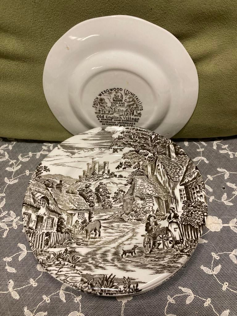 Gebaksbordje Enoch Wedgwood (200224), Ophalen of Verzenden, Gebruikt, Aardewerk, Wedgwood