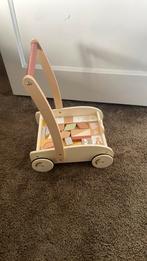 Houten blokken loopwagen Disney Winnie The Pooh, Ophalen of Verzenden, Zo goed als nieuw