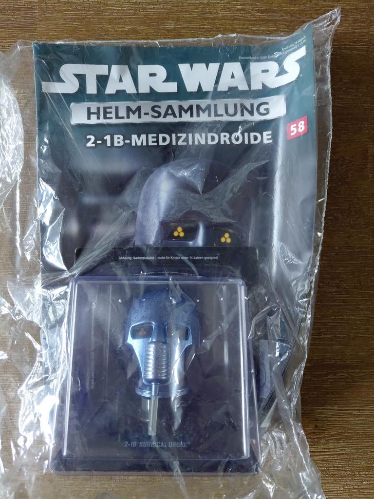 Star Wars Helm Collectie: 2-1B Surgical Droid Mini NIEUW, Ophalen of Verzenden, Nieuw, Beeldje of Buste