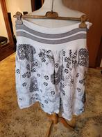 Didi rok linnen bruin/wit print XXL, Kleding | Dames, Rokken, Overige kleuren, Maat 46/48 (XL) of groter, Didi, Ophalen of Verzenden