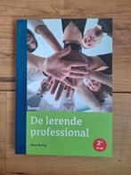 Boek: De lerende professional, Boeken, Ophalen, Zo goed als nieuw, Alpha, Boom
