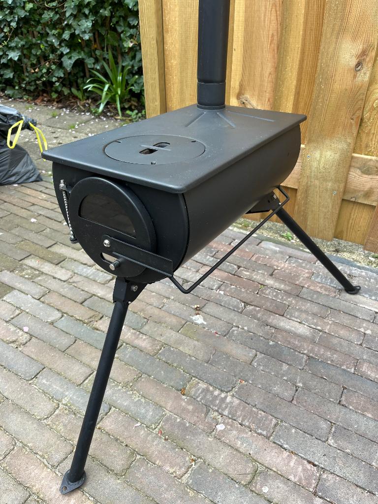 Petromax Loki 2 houtkachel, Ophalen of Verzenden, Zo goed als nieuw