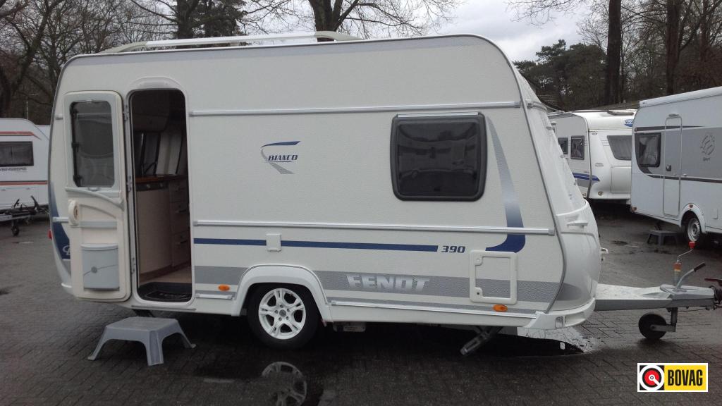 Fendt Bianco 390 FHS, Caravans en Kamperen, Treinzit, Tot en met 3, Overige typen, Schokbreker
