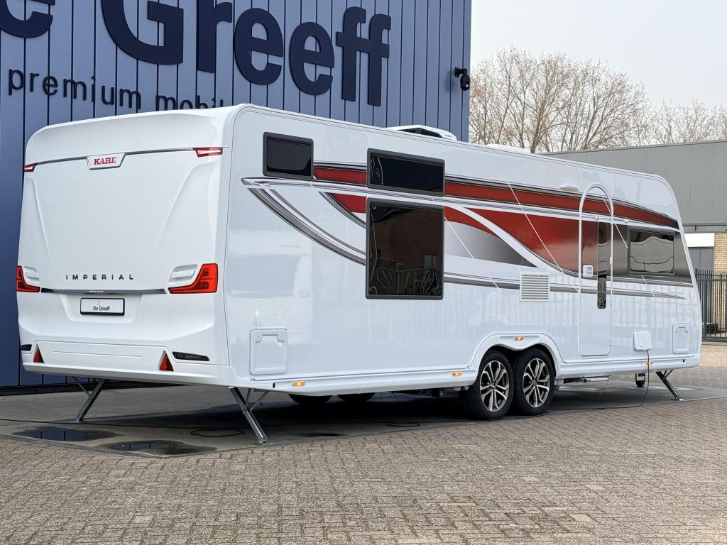 Kabe Imperial 780 TDL E8, Caravans en Kamperen, Caravans, Rondzit, Schokbreker, Bedrijf, Kabe