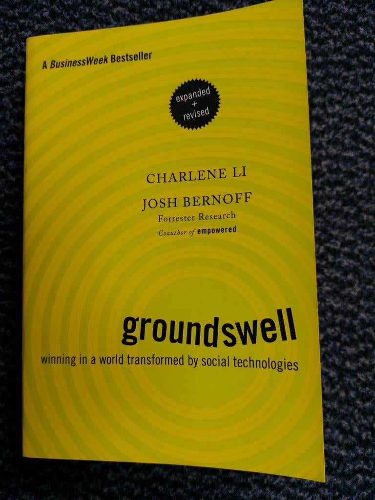 A business week bestseller  groundswell, Ophalen of Verzenden, Zo goed als nieuw, Management