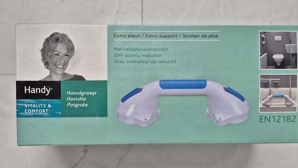 Handy douchebeugel met zuignappen, Verzenden, Nieuw