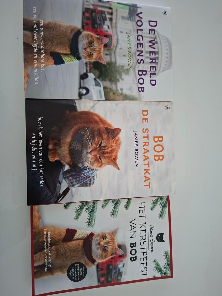 Boekenreeks Bob de Straatkat (3 boeken), Boeken, Ophalen, Gelezen, James Bowen, Nederland