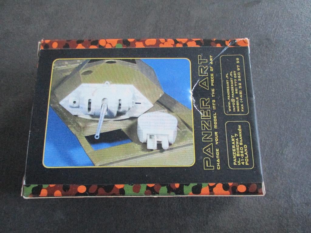 Panzer art  mantlet and MG tyrret for crusader, Overige merken, 1:32 tot 1:50, Overige typen, Ophalen of Verzenden