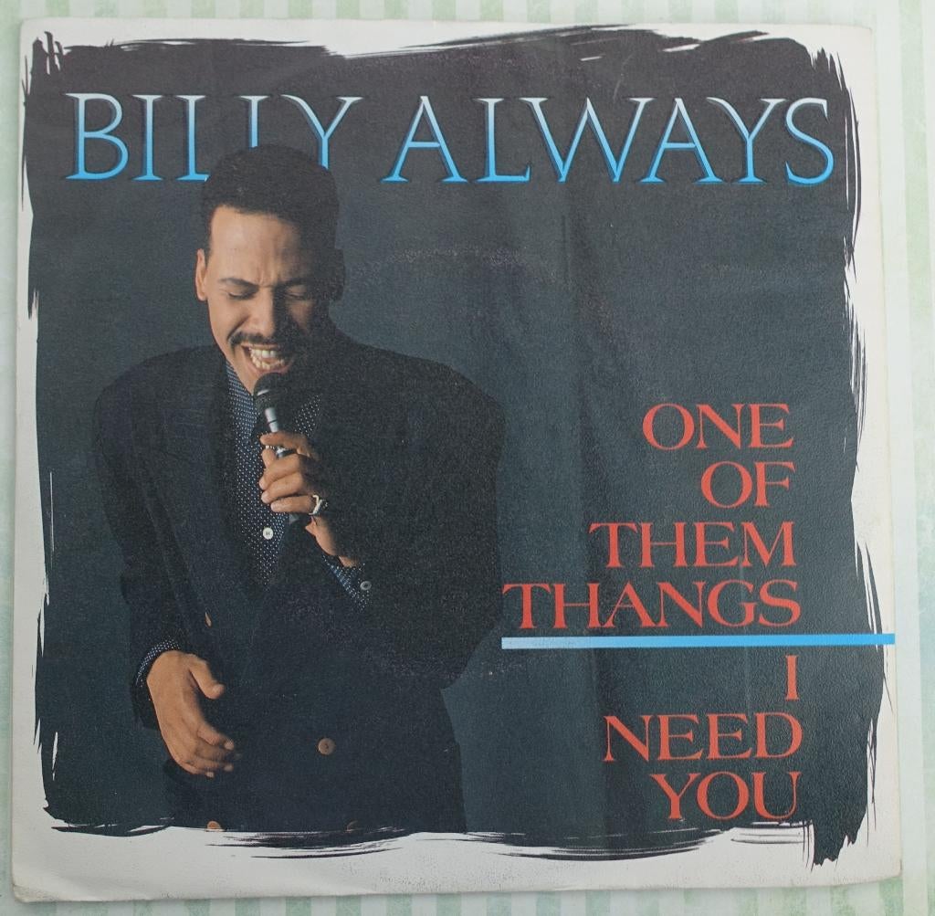 billy always - one of them thangs, Cd's en Dvd's, Vinyl Singles, 1990 - 1999, Overige genres, 7 inch, Single