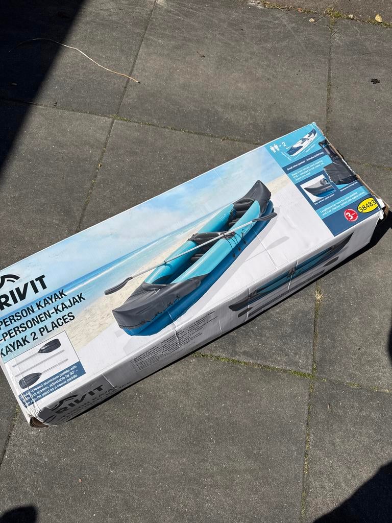 Crivit opblaasbare 2-persoons kajak, Ophalen, Opblaasbaar, Nieuw, 2-persoons