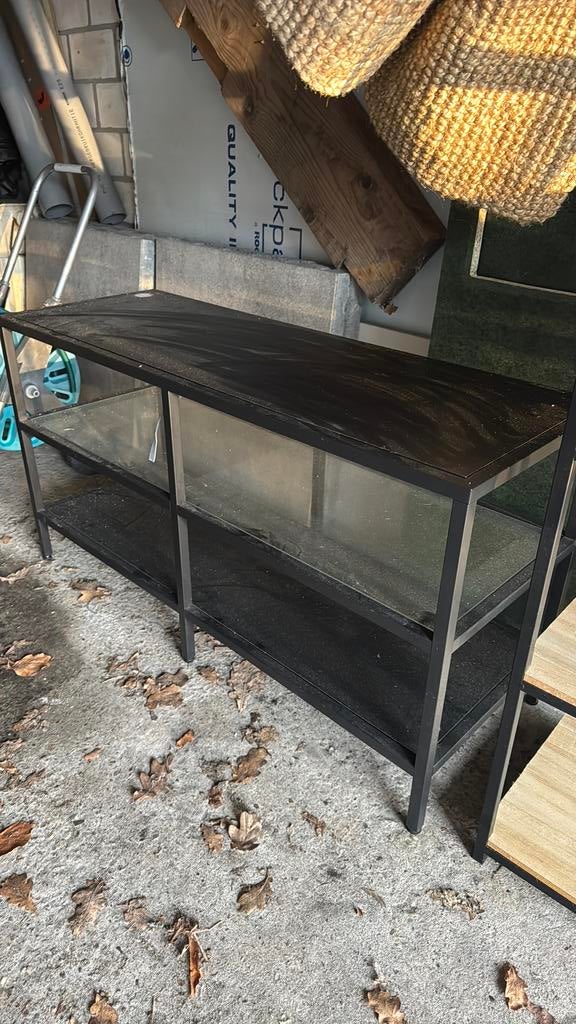 Tv meubel, Huis en Inrichting, Tafels | Sidetables, Ophalen, Zo goed als nieuw, 25 tot 50 cm, Rechthoekig