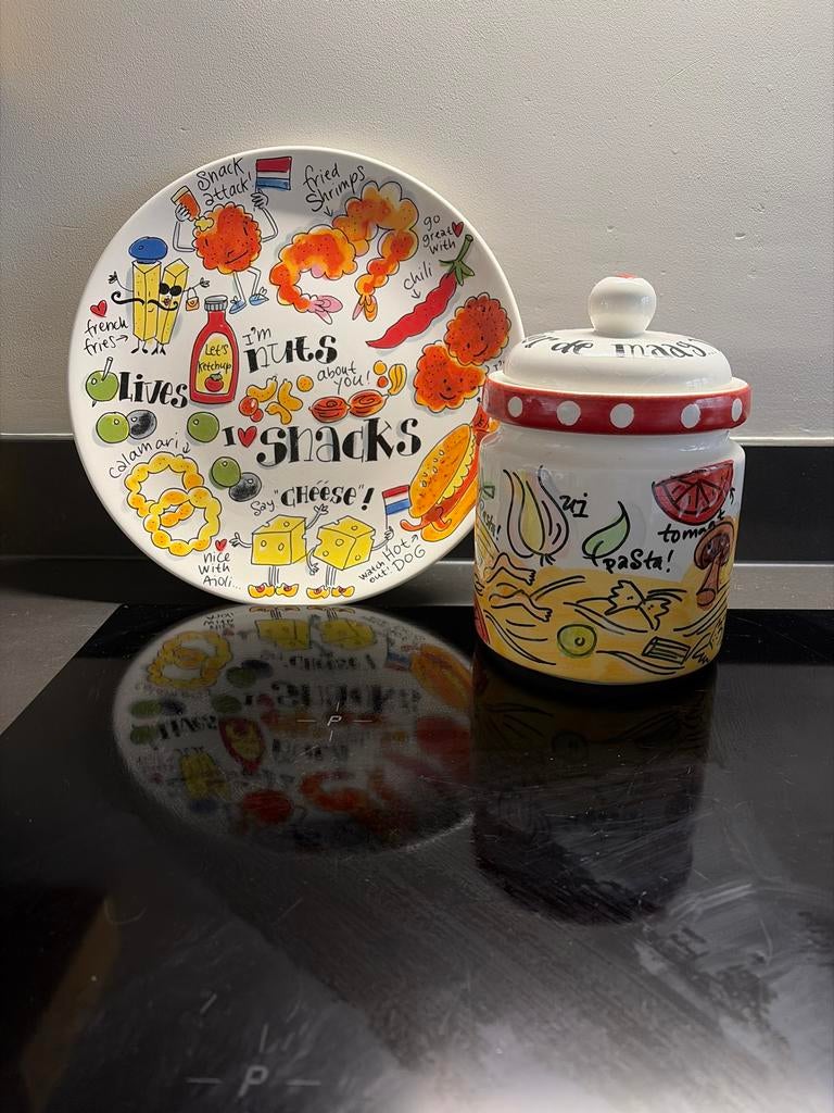 Blond Amsterdam snackbord en voorraadpot, Ophalen, Blond Amsterdam, Overige typen, Zo goed als nieuw