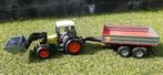 Bruder Claas met voorlader en aanhanger., Ophalen, Zo goed als nieuw