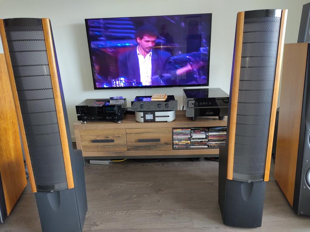 Martin Logan Aeon, Audio, Tv en Foto, Luidsprekers, Zo goed als nieuw, 120 watt of meer, Front, Rear of Stereo speakers, Ophalen
