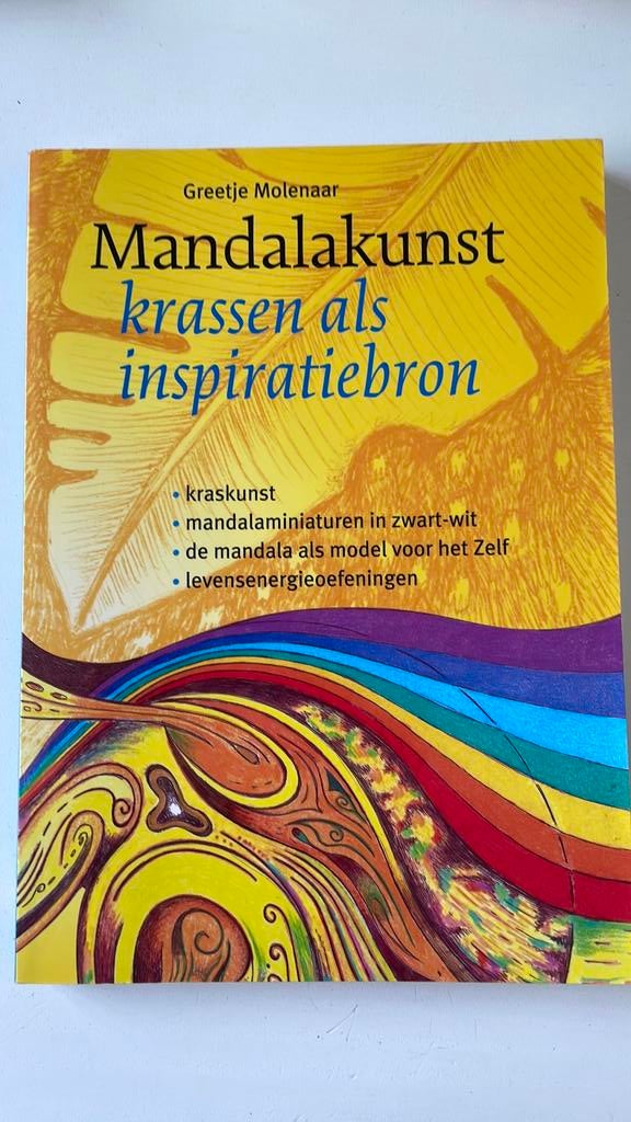 Greetje Molenaar - Mandalakunst - krassen als inspiratiebron, Achtergrond en Informatie, Spiritualiteit algemeen, Ophalen of Verzenden