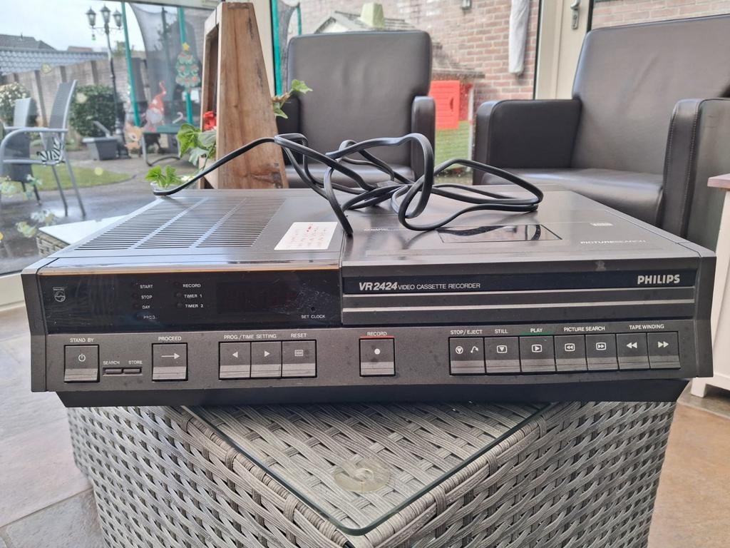 Philips VR 2424 Video 2000 videorecorder voor onderdelen, Ophalen of Verzenden