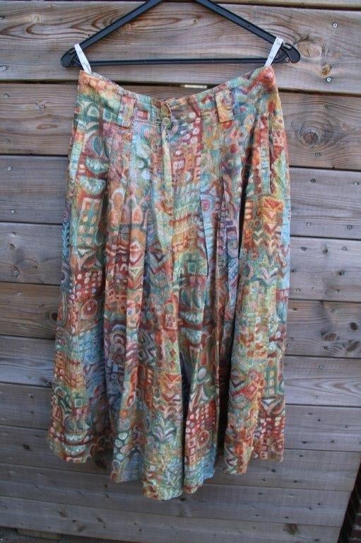 Broekrok gekleurd Gerry Weber mt 42 Vaste prijs, Overige kleuren, Verzenden, Maat 42/44 (L), Zo goed als nieuw