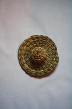 3 stuks poppenhoedjes zeegras 13cm, Ophalen of Verzenden, Nieuw, Materiaal