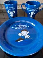 Blue Band ontbijt set, Ophalen of Verzenden, Porselein, Overige stijlen, Bord(en)