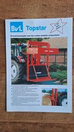 Folder BvL Topstar kuilvoersnijder, Ophalen of Verzenden, Zo goed als nieuw