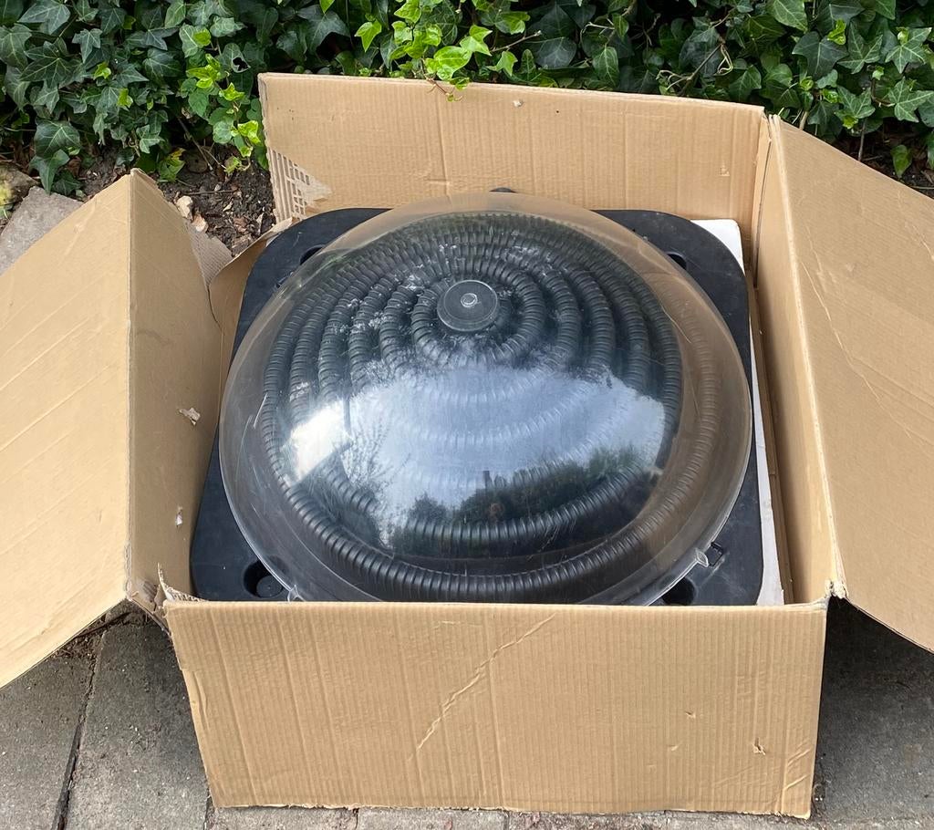 Zwembadverwarming solar bol Monza, Tuin en Terras, Ophalen, Gebruikt, Verwarming