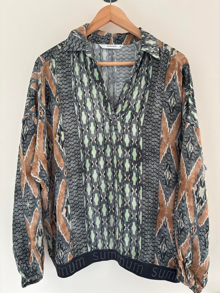 Blouse Summum maat 38, Ophalen of Verzenden, Zo goed als nieuw, Maat 38/40 (M), Overige kleuren
