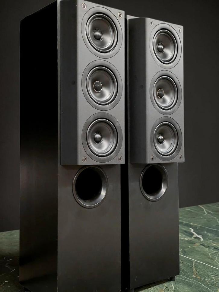 Kef Reference Model 105/3, Audio, Tv en Foto, Luidsprekers, Front, Rear of Stereo speakers, 120 watt of meer, Overige merken, Ophalen