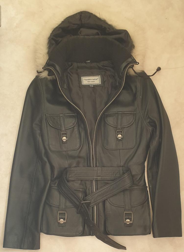Leather Jacket, Ophalen of Verzenden, Zo goed als nieuw, Wit