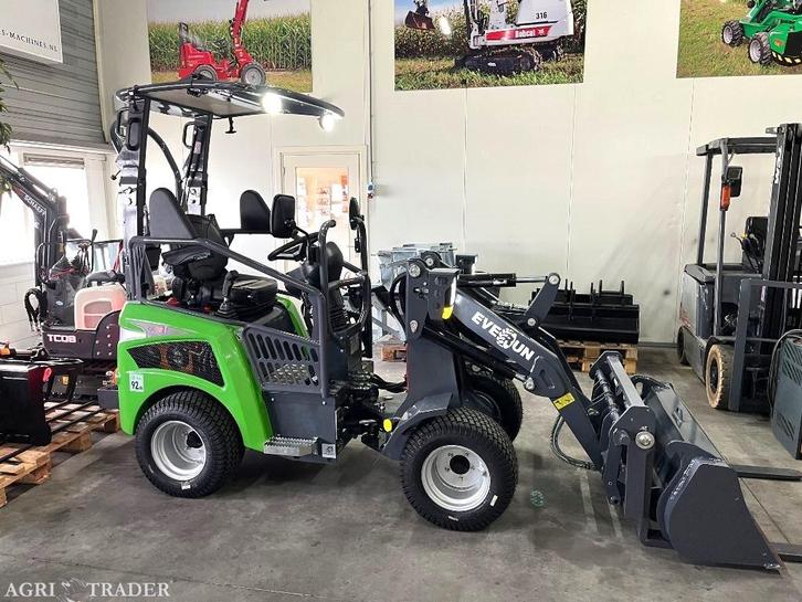 EVERUN ER08EH Elektrische minishovel, Zakelijke goederen, Machines en Bouw | Kranen en Graafmachines, Wiellader of Shovel, Ophalen of Verzenden