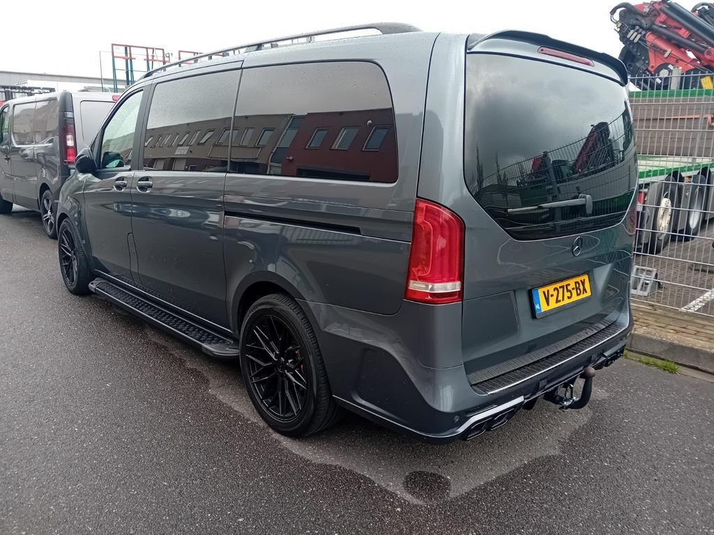 Mercedes v klasse tussenschot dubbele cabine, Ophalen