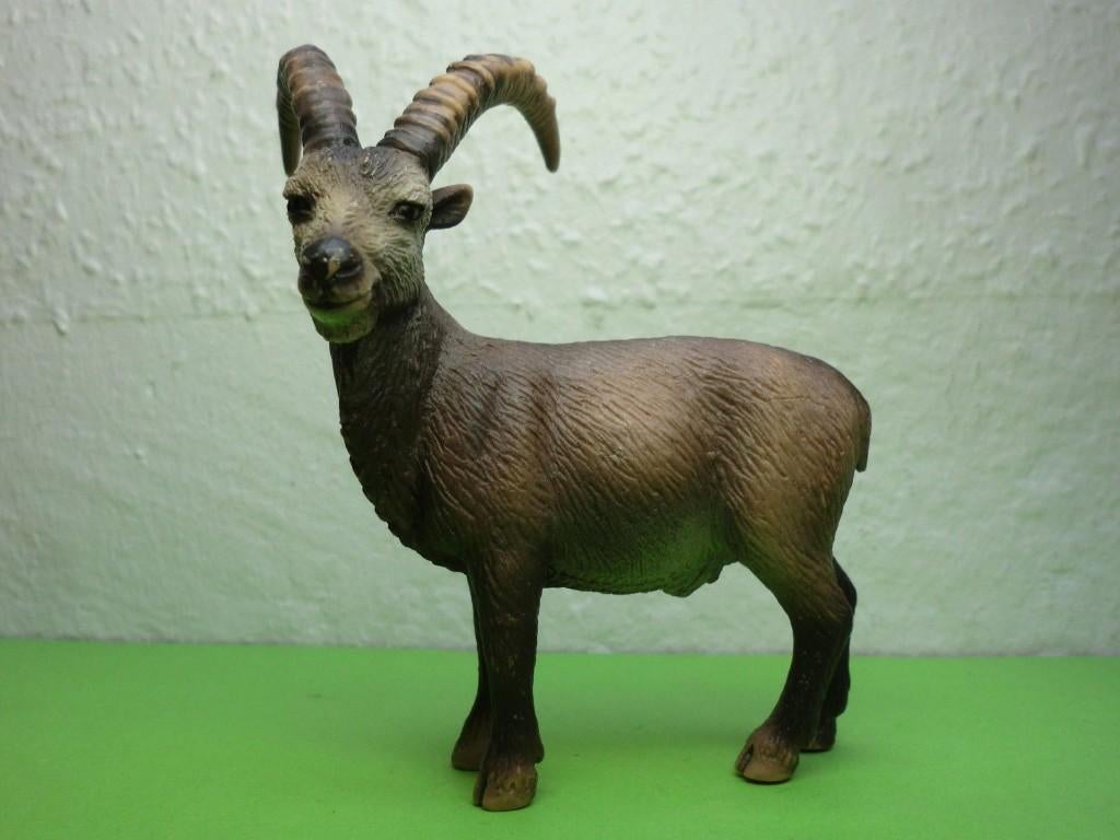 Schleich 14366 steenbok, dierfiguur, Ophalen of Verzenden, Gebruikt, Overige soorten, Beeldje of Figuurtje