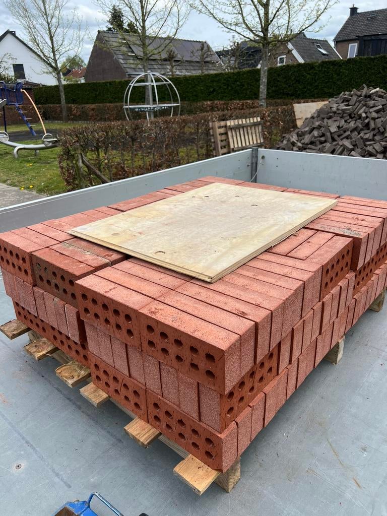 Metselsteen rood / nieuw, Ophalen, Zo goed als nieuw, Bakstenen