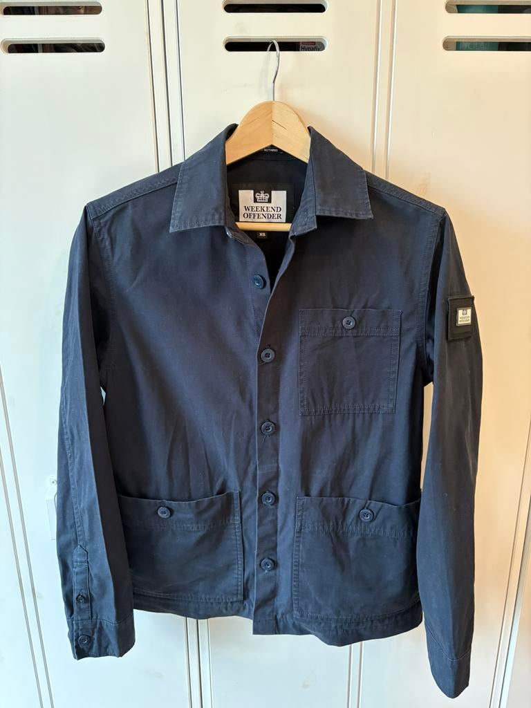 Weekend Offender Over-Shirt navy, maat XS!, Kleding | Heren, Ophalen of Verzenden, Zo goed als nieuw